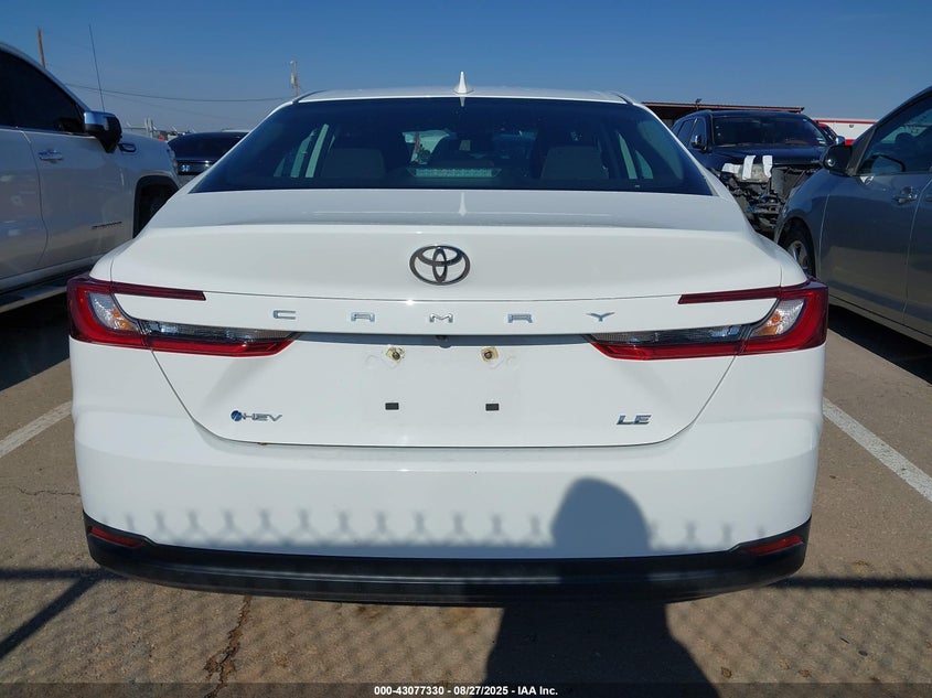 2025 TOYOTA CAMRY LE 4T1DAACK7SU033201