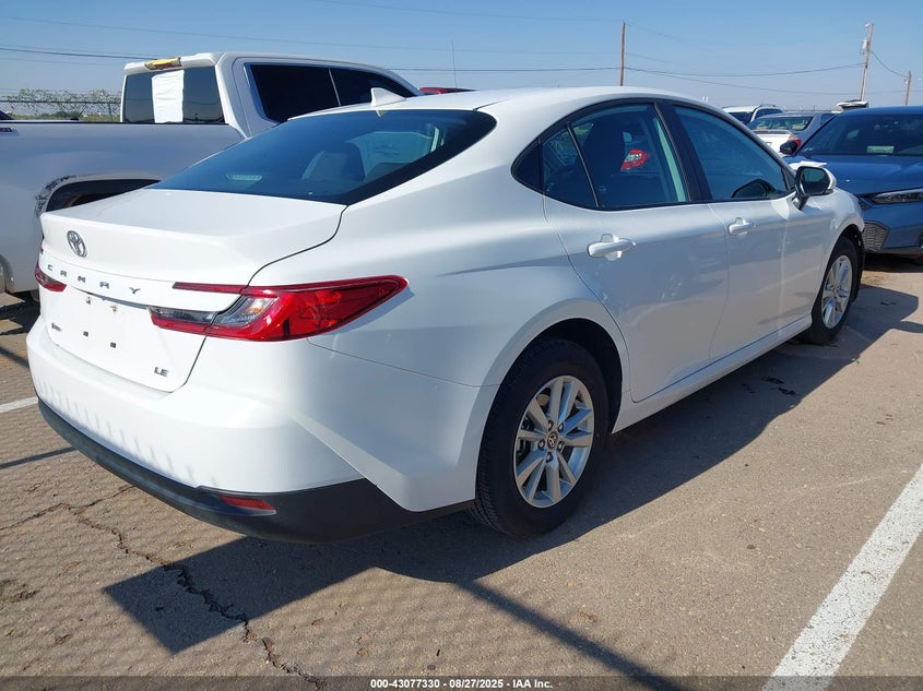 2025 TOYOTA CAMRY LE 4T1DAACK7SU033201