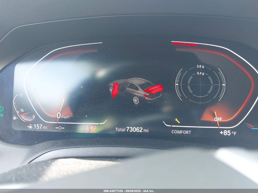 2020 BMW 330I VIN: 3MW5R1J09L8B29779 Lot: 43077338