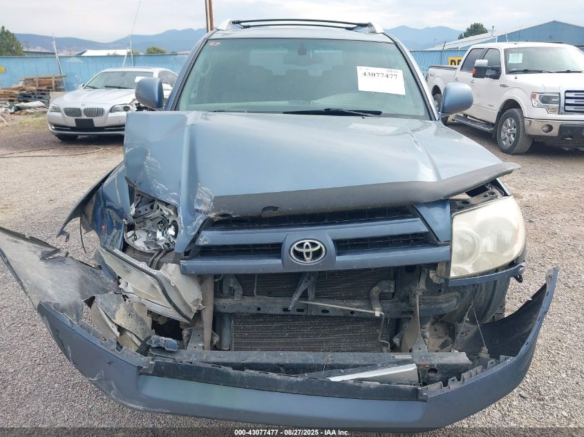 2004 Toyota 4Runner Limited V6 VIN: JTEBU17R748012057 Lot: 43077477