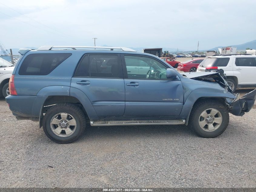 2004 Toyota 4Runner Limited V6 VIN: JTEBU17R748012057 Lot: 43077477