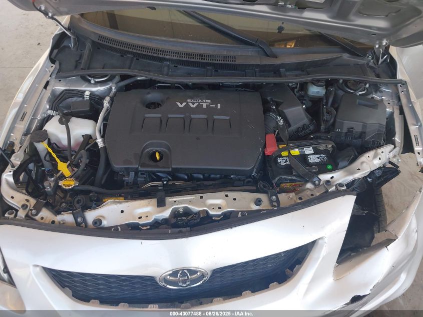 2010 Toyota Corolla Le VIN: JTDBU4EE0A9100699 Lot: 43077488