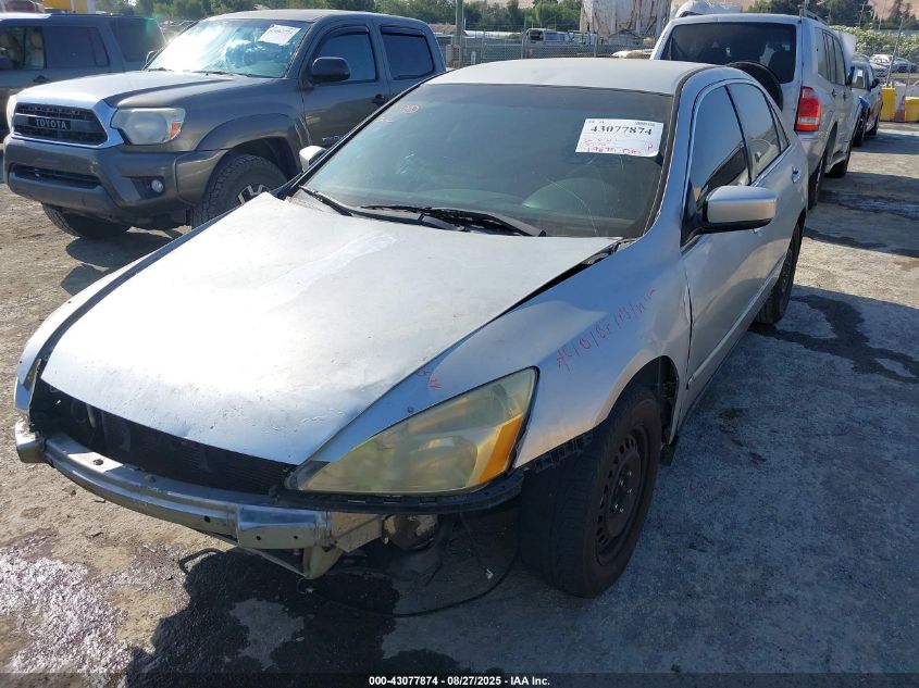 2005 Honda Accord 2.4 Lx VIN: 3HGCM56475G702832 Lot: 43077874