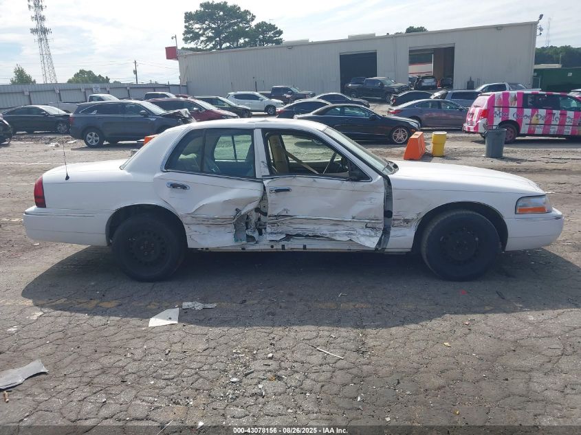 2005 Mercury Grand Marquis Gs VIN: 2MEFM74W25X666838 Lot: 43078156