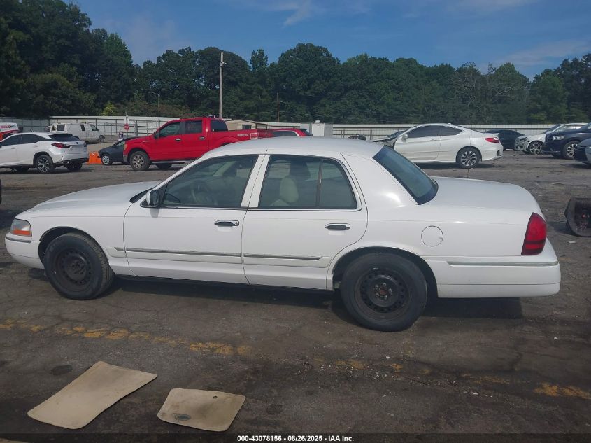 2005 Mercury Grand Marquis Gs VIN: 2MEFM74W25X666838 Lot: 43078156