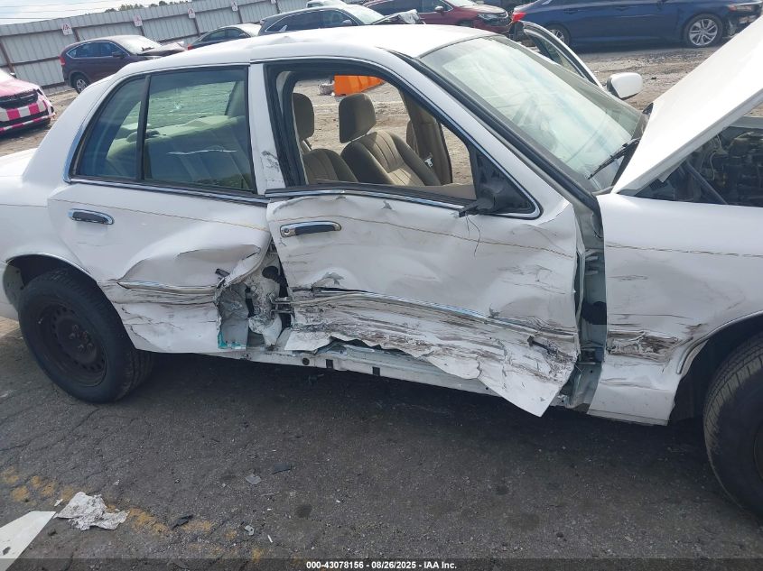 2005 Mercury Grand Marquis Gs VIN: 2MEFM74W25X666838 Lot: 43078156