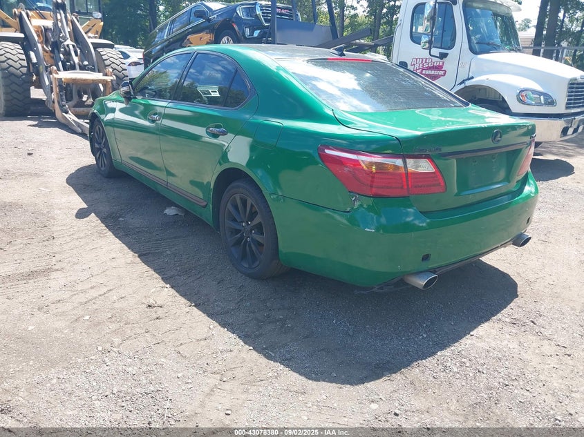 Vin: jthcl5ef3b5010878, lot: 43572632, lexus ls 460 20113