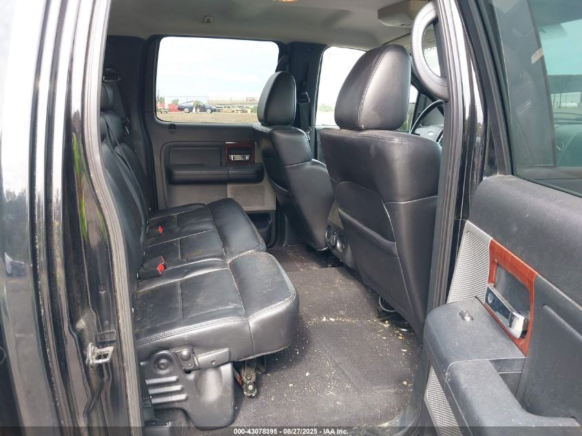 2008 Ford F-150 Lariat VIN: 1FTPW14V18FB66044 Lot: 43078395