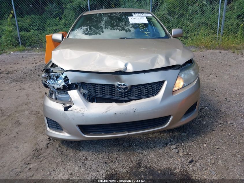 2009 Toyota Corolla Xle VIN: 2T1BU40E79C119229 Lot: 43078396