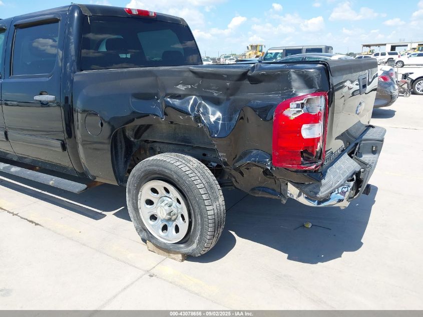 2010 Chevrolet Silverado 1500 Ls VIN: 3GCRCREA5AG297591 Lot: 43078656