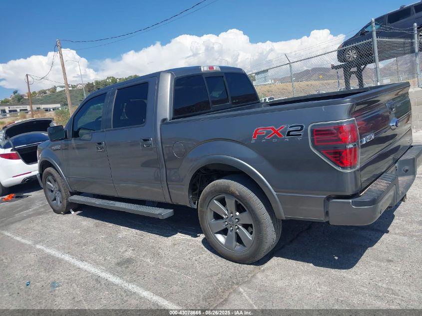 2013 Ford F-150 Fx2 VIN: 1FTFW1CFXDFD56277 Lot: 43078666