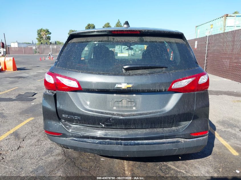 2018 Chevrolet Equinox Ls VIN: 3GNAXHEV0JL380262 Lot: 43078758