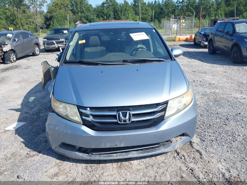 2014 Honda Odyssey Ex-L VIN: 5FNRL5H6XEB070859 Lot: 43078846