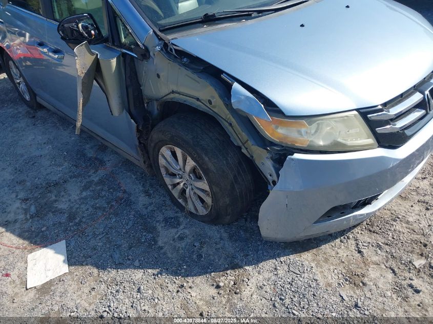 2014 Honda Odyssey Ex-L VIN: 5FNRL5H6XEB070859 Lot: 43078846