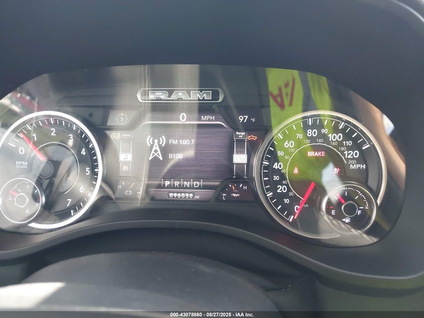 2020 Ram 1500 Big Horn 4X4 5'7 Box VIN: 1C6SRFFT8LN313783 Lot: 43078860