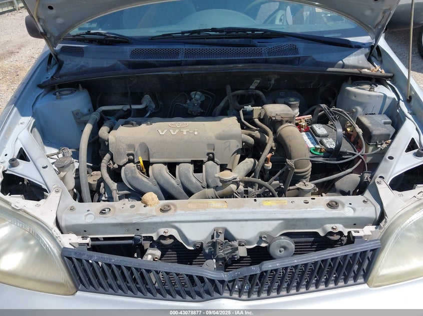 2001 Toyota Echo VIN: JTDAT123110162892 Lot: 43078877