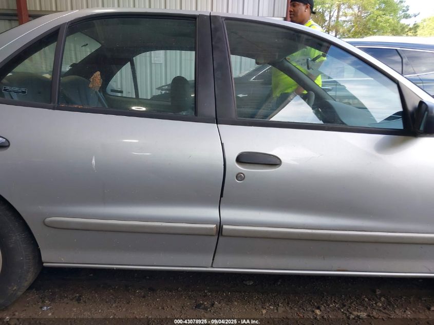 2001 Chevrolet Cavalier VIN: 1G1JC524517357085 Lot: 43078925