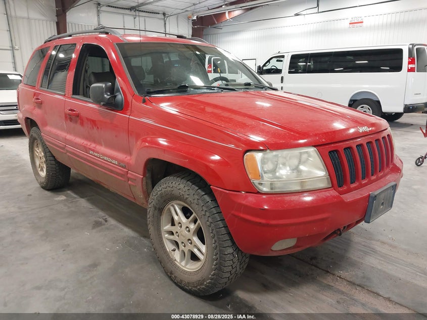 2000 Jeep Grand Cherokee Limited red other gasoline 1J4GW58N5YC136803 photo #1