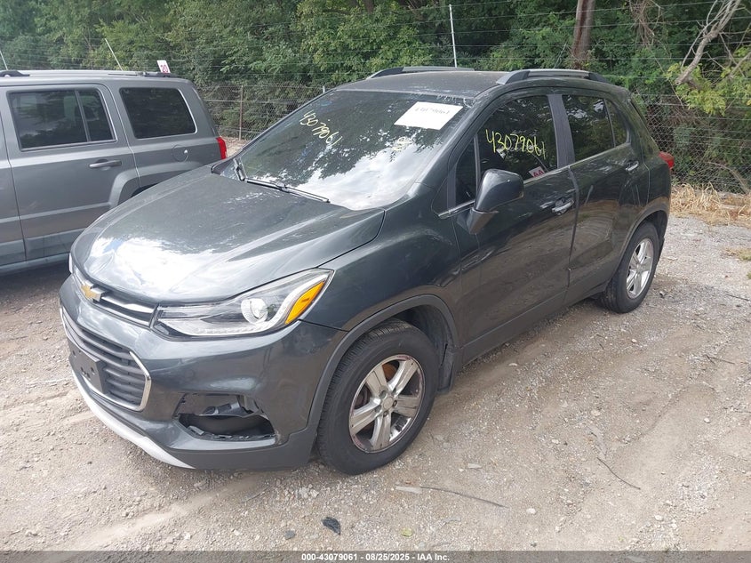 2017 Chevrolet Trax 1.4 Lt Grey Lot 111043079061 Vin 3GNCJLSB6HL274206