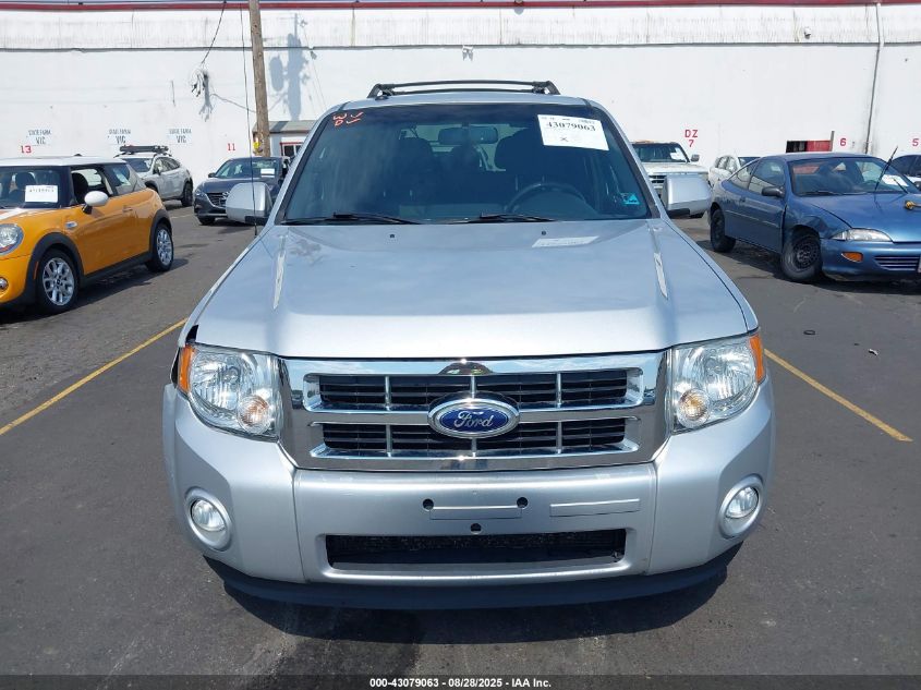 2012 Ford Escape Limited VIN: 1FMCU9EG9CKC09558 Lot: 43079063