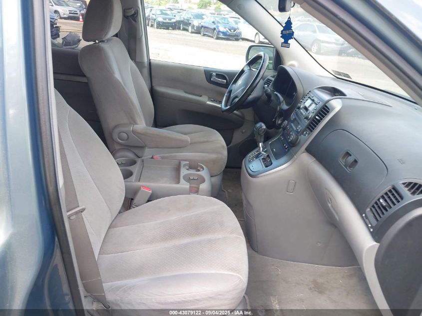 VIN: KNDMC233576032816 HYUNDAI ENTOURAGE 2007 TEAL Photo 5