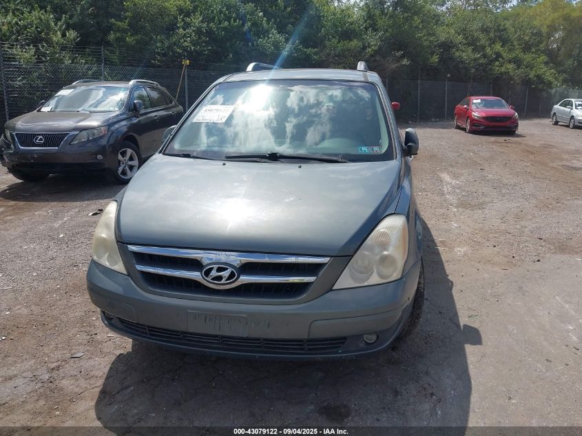 VIN: KNDMC233576032816 HYUNDAI ENTOURAGE 2007 TEAL Photo 6