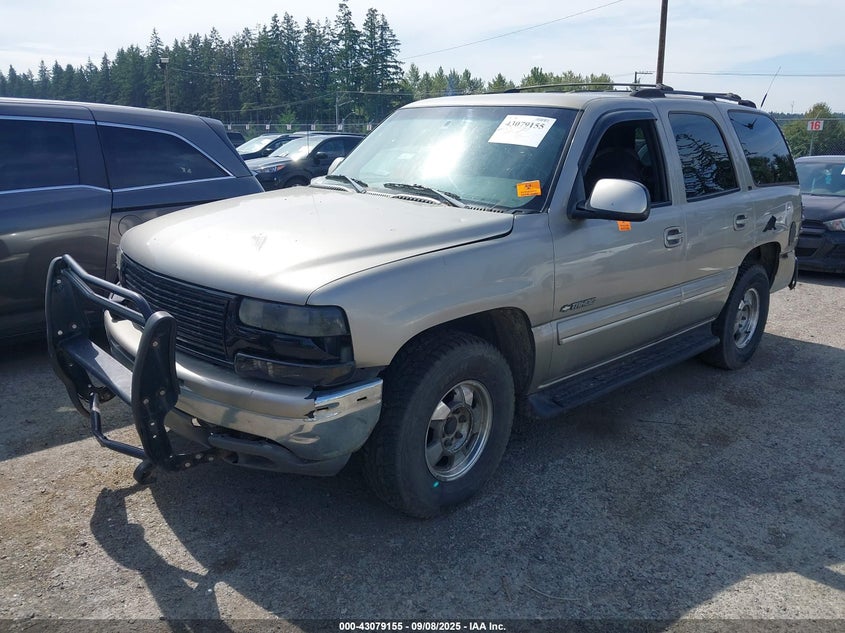 1GNEK13T41R137510 2001 CHEVROLET TAHOE photo no. 2