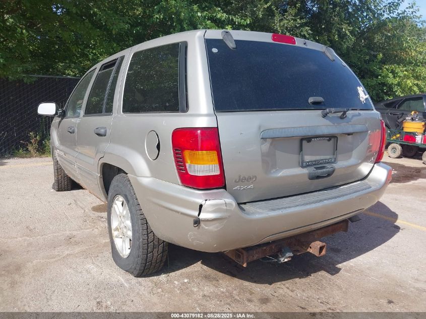 2004 Jeep Grand Cherokee Laredo VIN: 1J4GW48N94C136209 Lot: 43079182