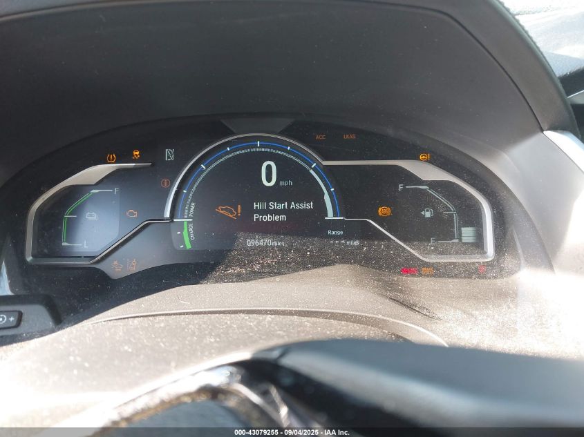 2018 Honda Clarity Plug-In Hybrid Touring VIN: JHMZC5F30JC014895 Lot: 43079255