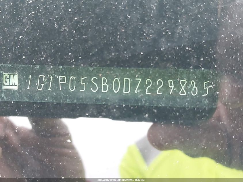 2013 CHEVROLET CRUZE 1LT AUTO - 1G1PC5SB0D7229835