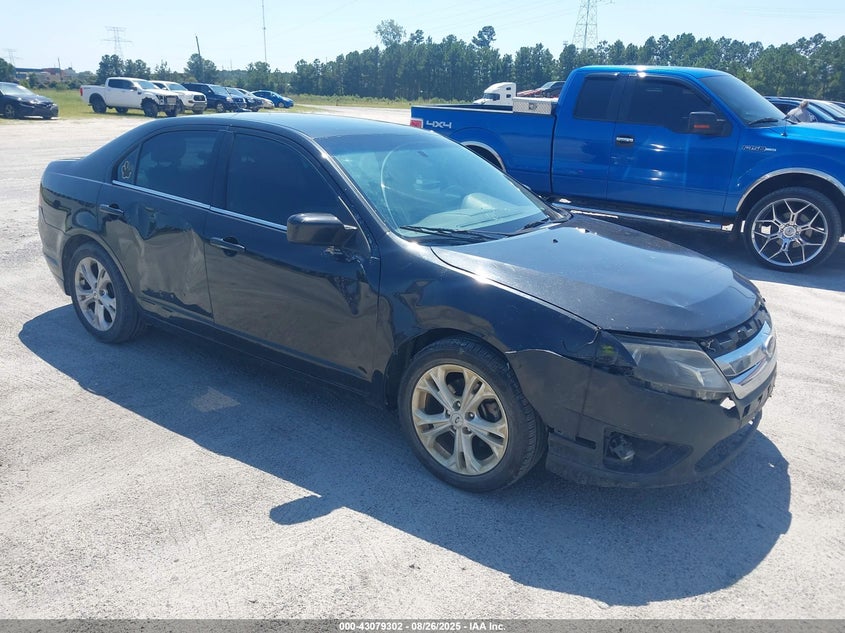Vin: 3fahp0hg6cr206711, lot: 43573554, ford fusion se 20121