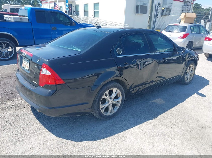 Vin: 3fahp0hg6cr206711, lot: 43573554, ford fusion se 20124