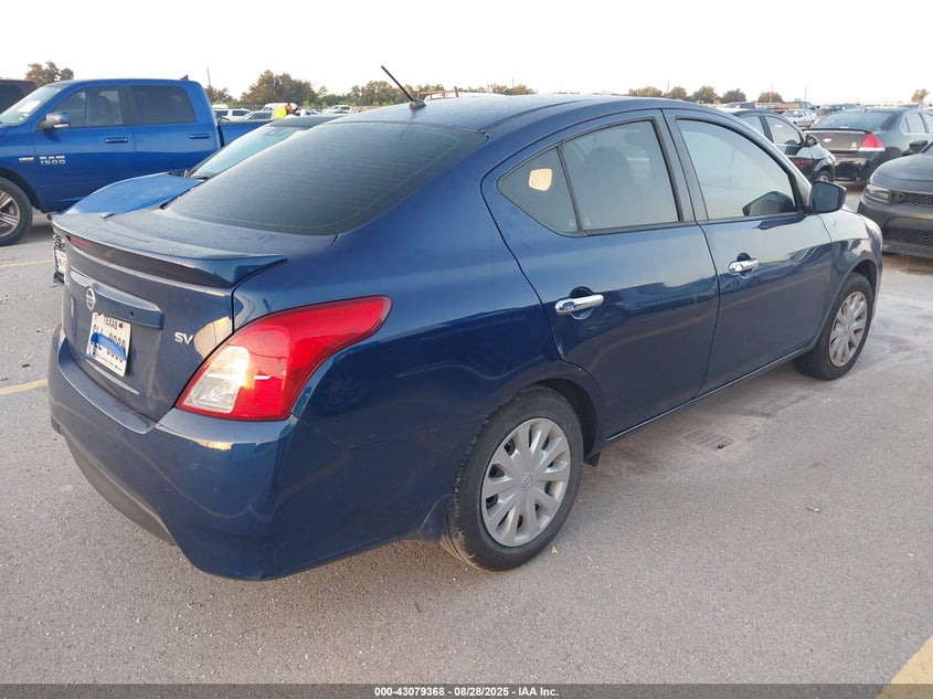 Vin: 3n1cn7ap9kl810061, lot: 43573620, nissan versa 1.6 sv 20194