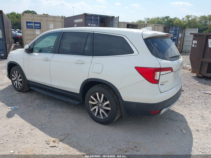 Vin: 5fnyf5h50nb014391, lot: 43573805, honda pilot 2wd ex-l 20223