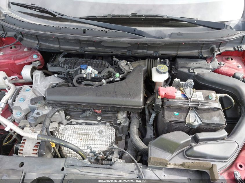 2015 Nissan Rogue Sv VIN: KNMAT2MT4FP537529 Lot: 43079596