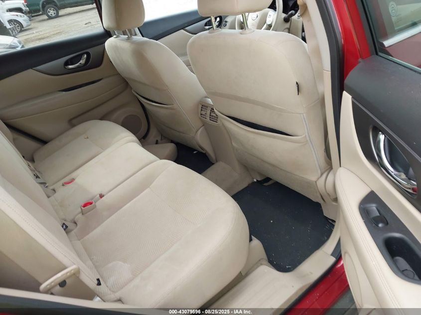 2015 Nissan Rogue Sv VIN: KNMAT2MT4FP537529 Lot: 43079596