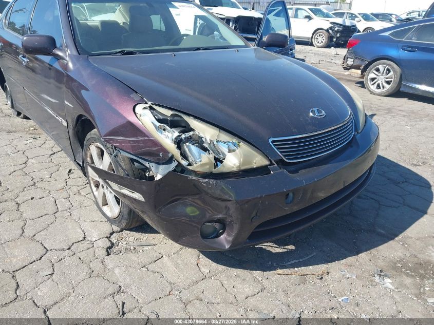 2006 Lexus Es 330 VIN: JTHBA30G665176355 Lot: 43079664