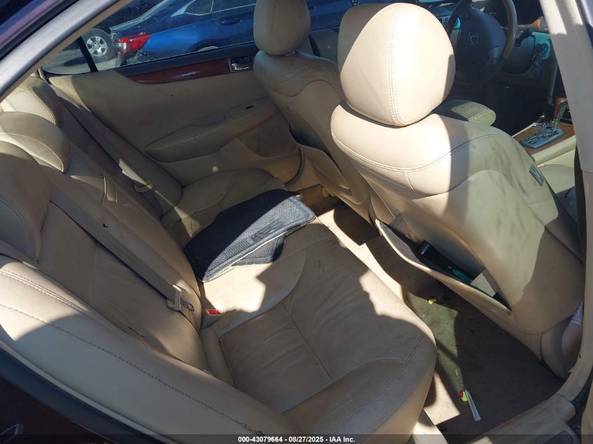 2006 Lexus Es 330 VIN: JTHBA30G665176355 Lot: 43079664