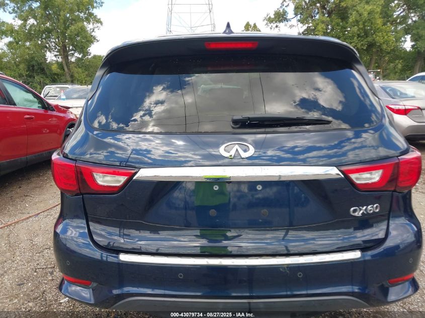 2016 Infiniti Qx60 VIN: 5N1AL0MM4GC500241 Lot: 43079734