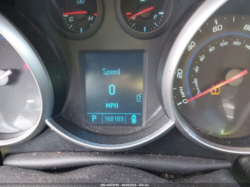 2011 Chevrolet Cruze 1Lt VIN: 1G1PF5S91B7256608 Lot: 43079765