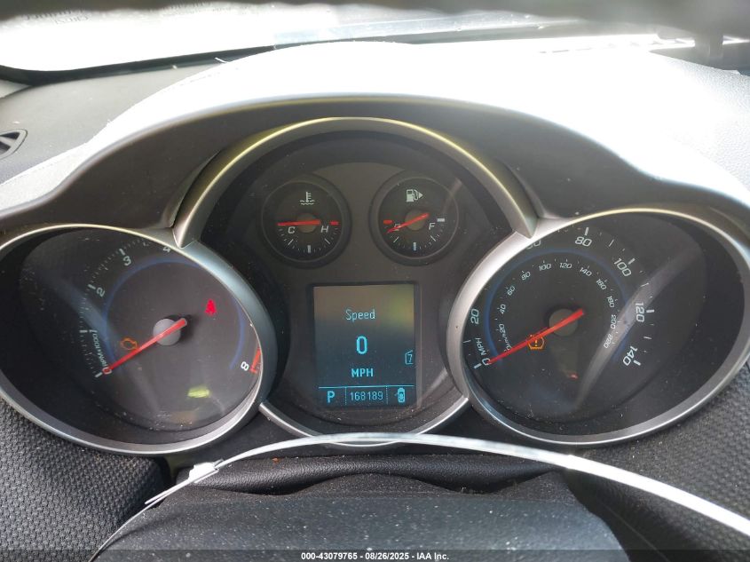 2011 Chevrolet Cruze 1Lt VIN: 1G1PF5S91B7256608 Lot: 43079765