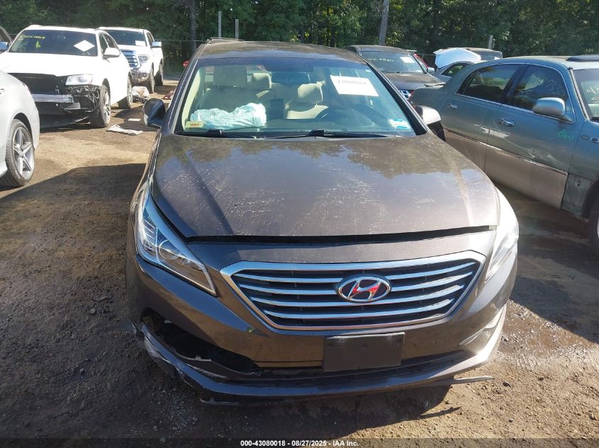 2016 Hyundai Sonata Se VIN: 5NPE24AF4GH316623 Lot: 43080018