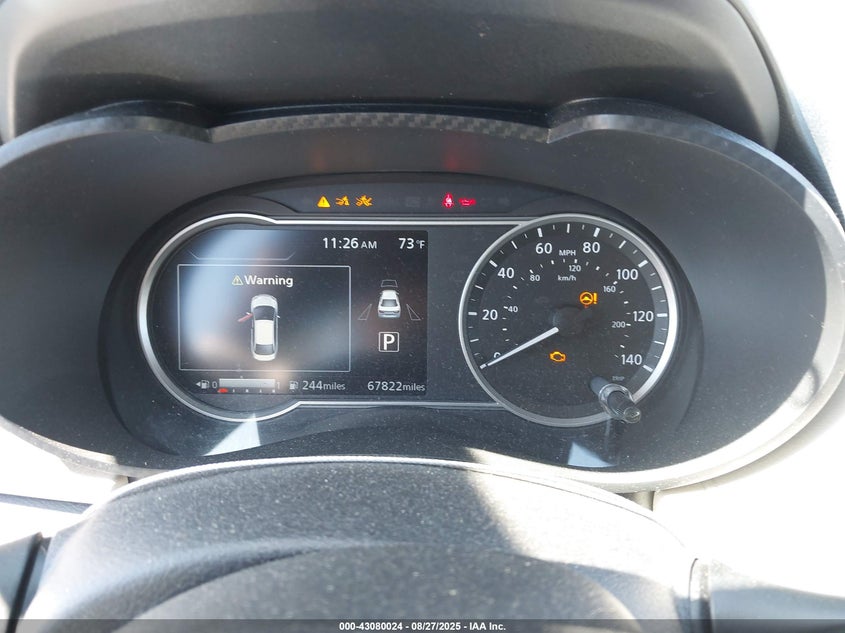 2021 Nissan Versa Sv Xtronic Cvt VIN: 3N1CN8EVXML828120 Lot: 43080024