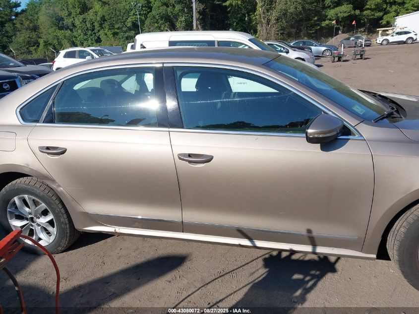 2016 Volkswagen Passat 1.8T S VIN: 1VWAT7A38GC018491 Lot: 43080072