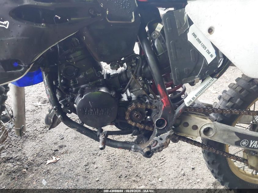 1986 Yamaha Yz125 VIN: JYA1LX002GA001185 Lot: 43080084