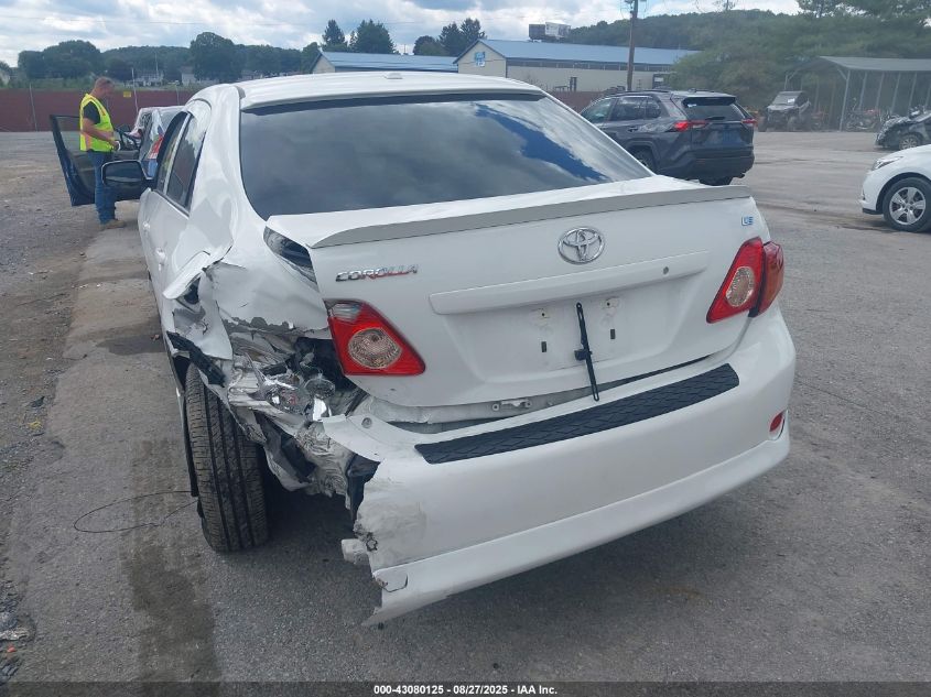 2009 Toyota Corolla Le VIN: JTDBL40E09J045661 Lot: 43080125