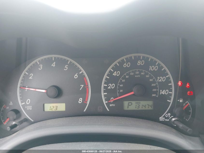 2009 Toyota Corolla Le VIN: JTDBL40E09J045661 Lot: 43080125