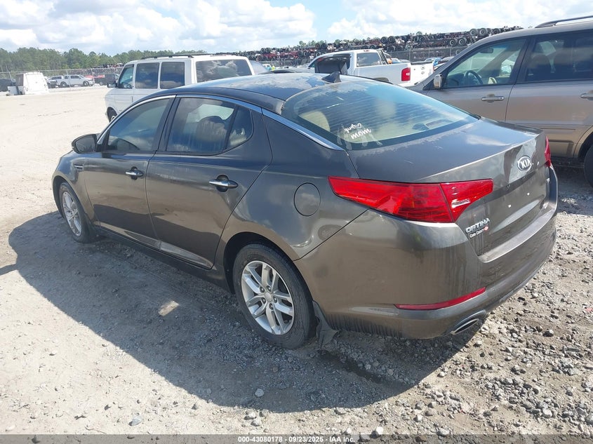 Vin: 5xxgm4a71dg091662, lot: 43574430, kia optima lx 20133