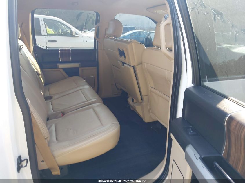 2016 Ford F-150 Lariat VIN: 1FTEW1EG2GFB40039 Lot: 43080251