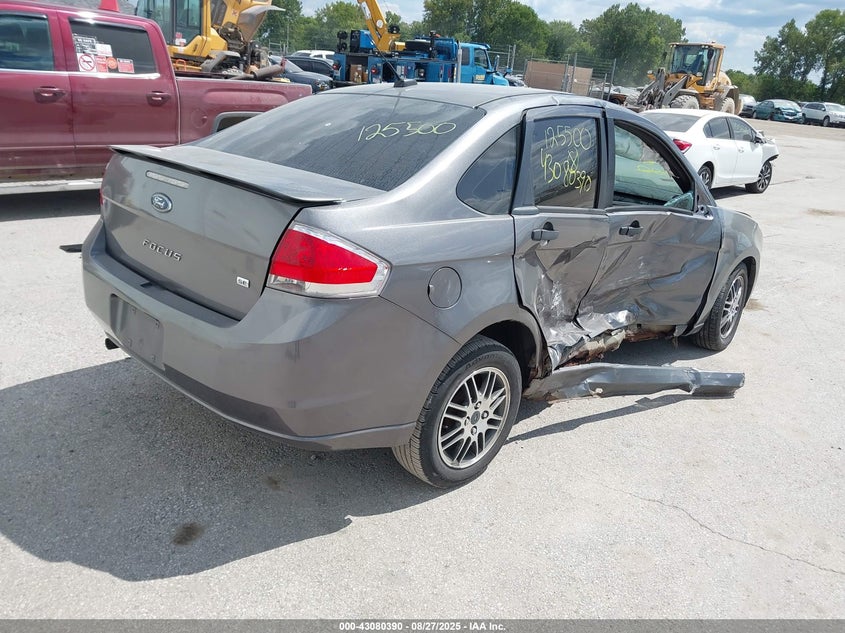 Vin: 1fahp3fn6bw125500, lot: 43574642, ford focus se 20114